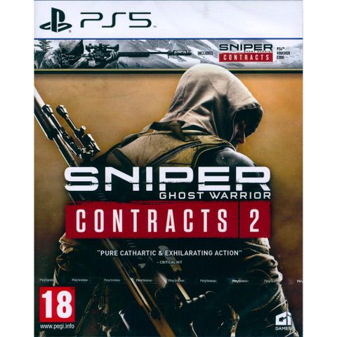 PS5《狙擊之王：幽靈戰士 契約 1+2 合輯 Sniper Ghost Warrior : Contracts 1 &amp; 2 Double Pack》中英文歐版