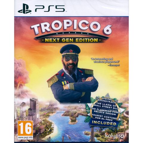 PlayStation PS5《總統萬歲6 新世代版本 Tropico 6 Next Gen Edition》英文歐版