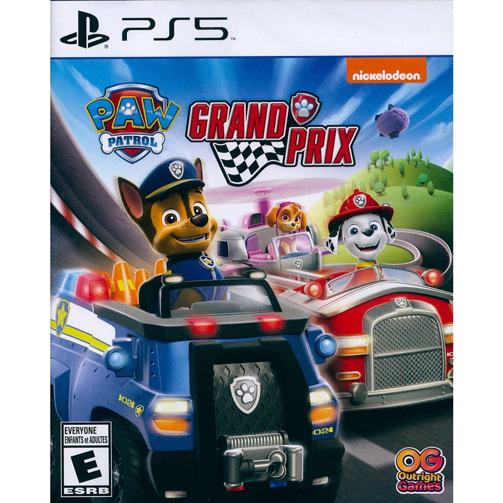 PlayStation PS5《汪汪隊立大功賽車大獎賽 PAW Patrol: Grand Prix》中英日文美版