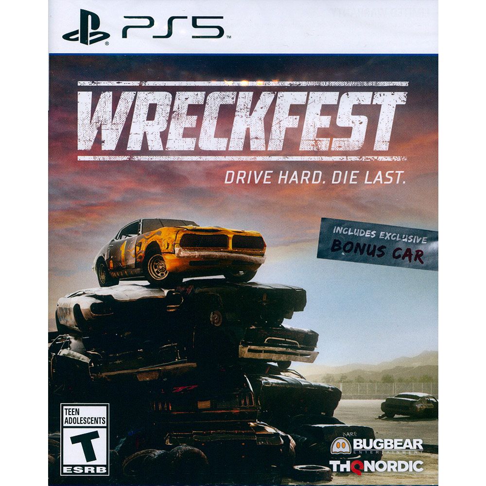 PlayStation PS5《撞車嘉年華 Wreckfest》中英日文美版