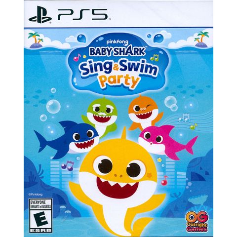 PlayStation PS5《鯊魚寶寶 唱游派對 Baby Shark: Sing & Swim Party》中英日文美版