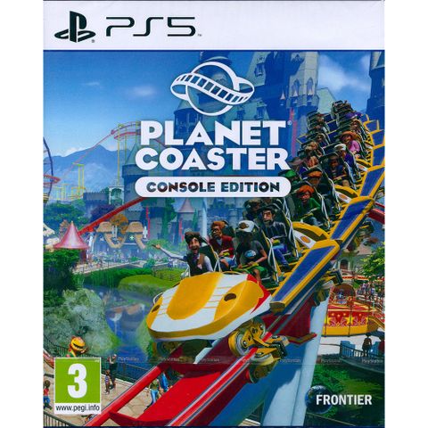 PlayStation PS5《雲霄飛車之星遊戲主機版 Planet Coaster Console Edition》中英日文歐版