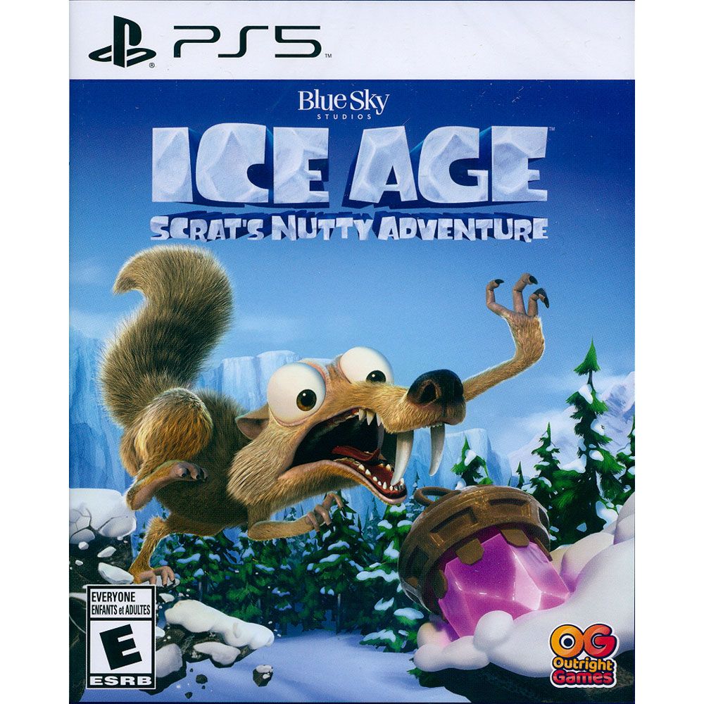 PlayStation PS5《冰原歷險記鼠奎特的堅果冒險 ICE AGE: Scrats Nutty Adventure》中英文美版