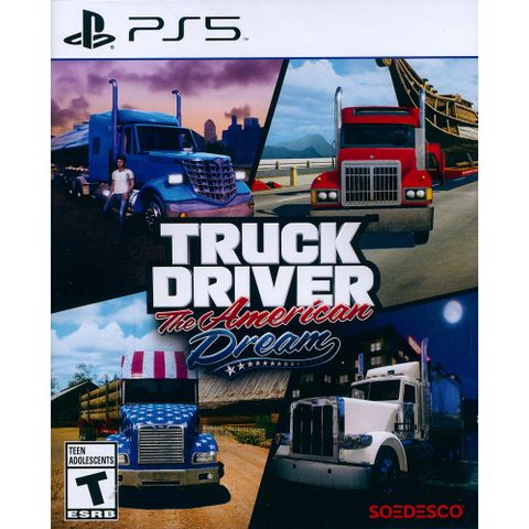 PlayStation PS5《卡車司機 美國夢 Truck Driver: The American Dream》中英日文美版