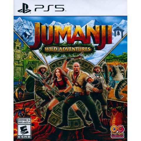 PlayStation PS5《野蠻遊戲 野境探索 Jumanji Wild Adventure》中英日文美版