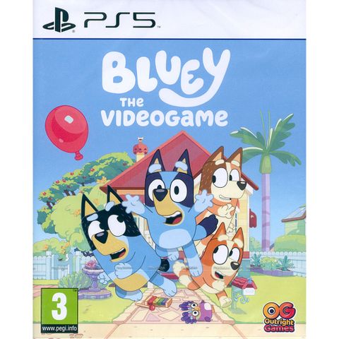 PlayStation PS5《妙妙犬布麗:電玩版 Bluey: The Videogame》中英文歐版