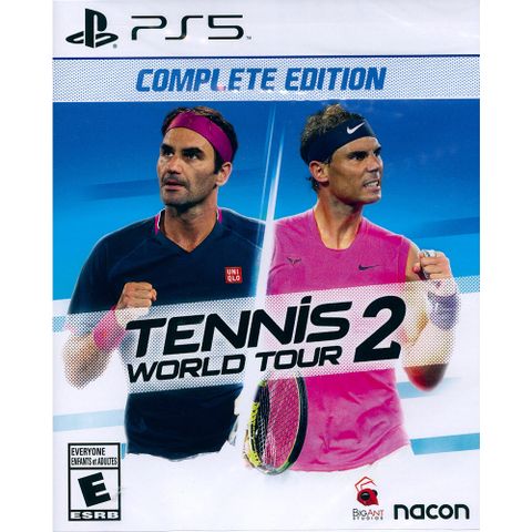 PlayStation PS5《網球世界巡迴賽 2 完整版 Tennis World Tour 2 Complete Edition》英文美版