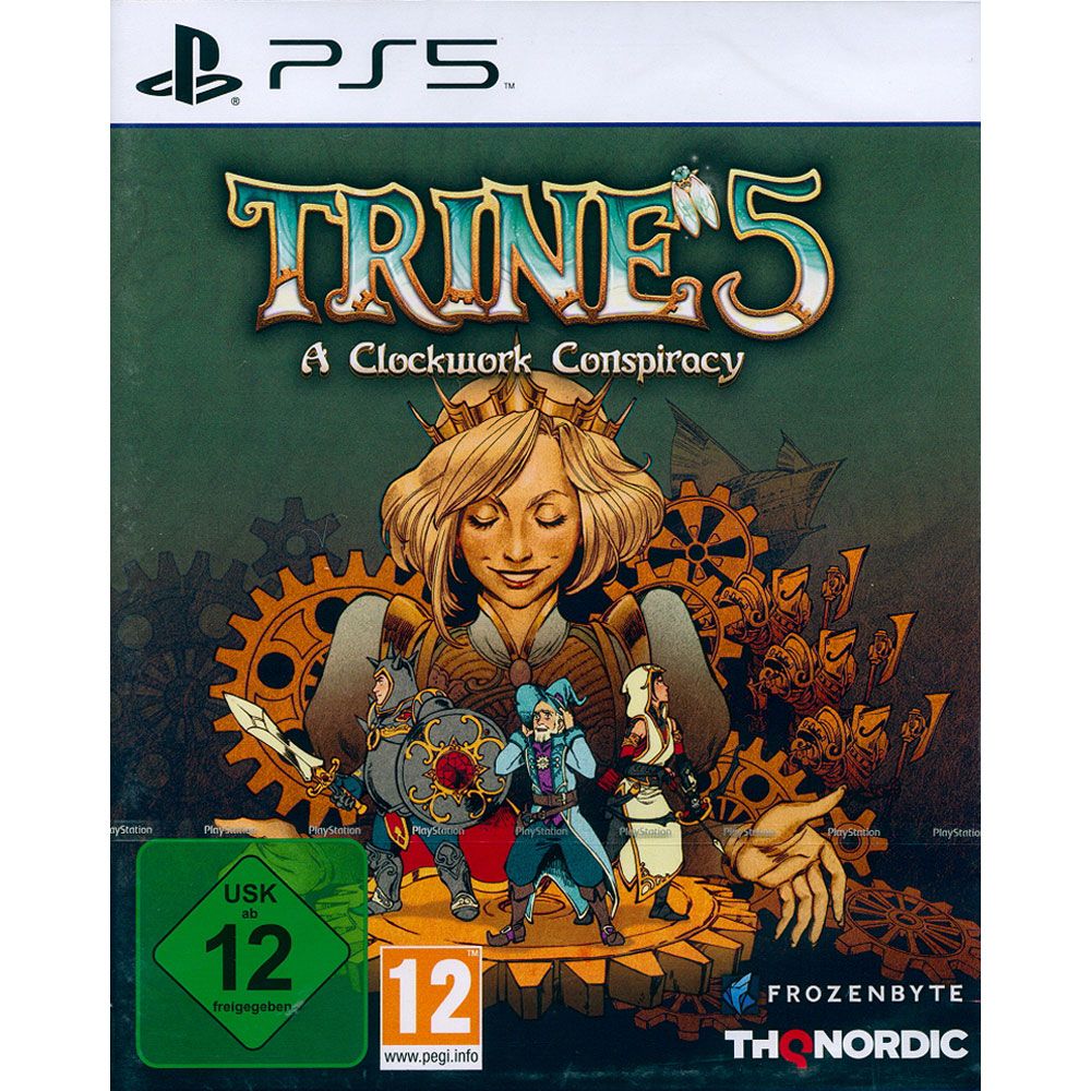 PlayStation PS5《狩魔師5：發條陰謀 Trine 5: A Clockwork》中英日文歐版