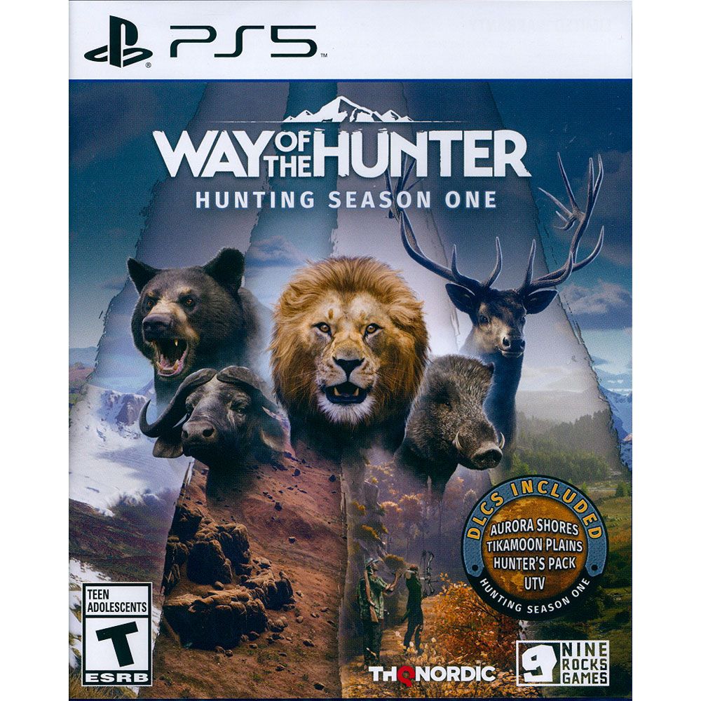 PlayStation PS5《獵人征途 狩獵季節 Way of the Hunter - Hunting Season One》中英日文美版