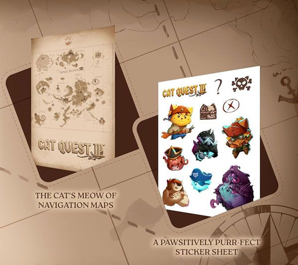 THE CATS MEOW OFNAVIGATION MAPSA PAWSITIVELY PURR-FECTSTICKER SHEET