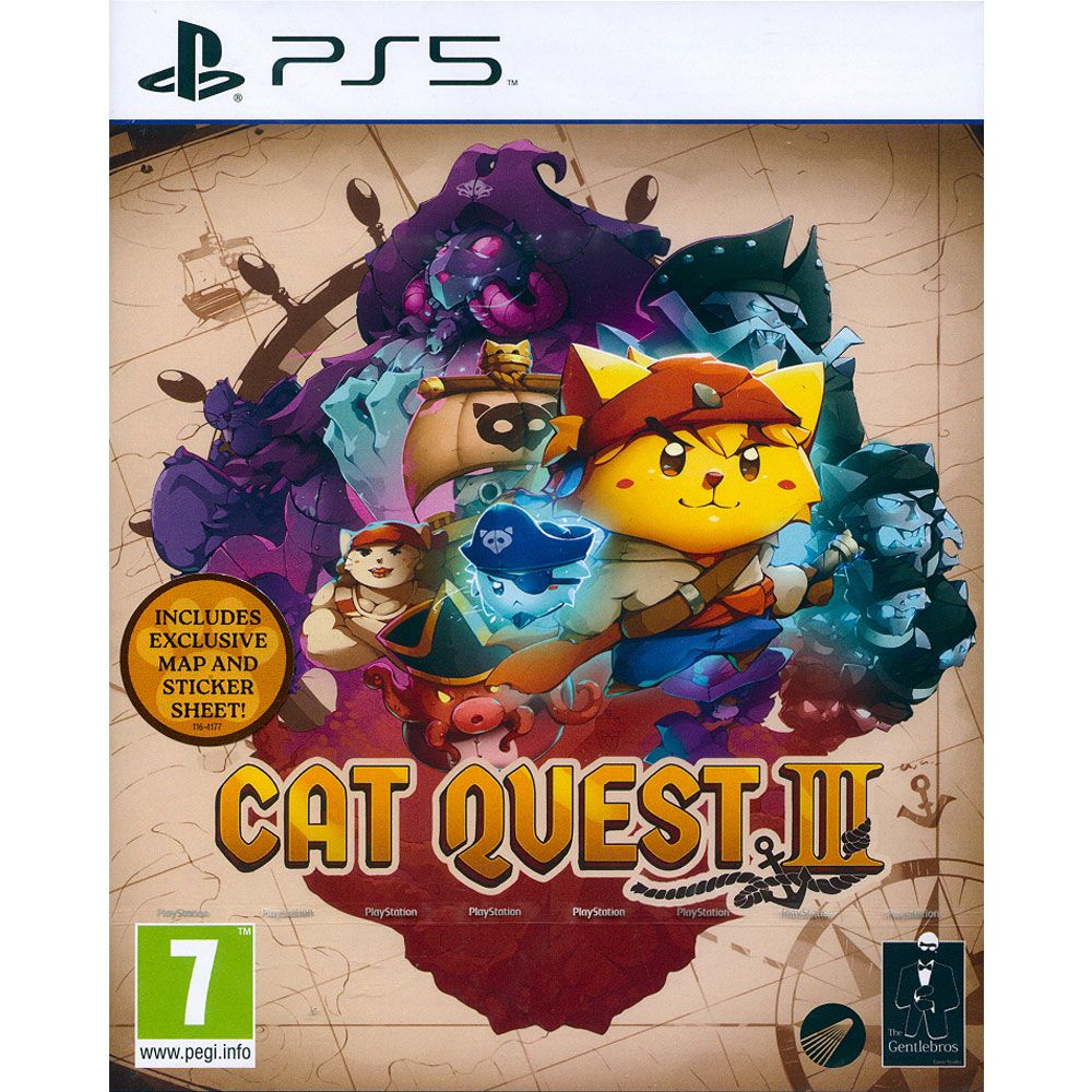 PlayStation PS5《喵咪鬥惡龍 3 Cat Quest III》中英日文歐版