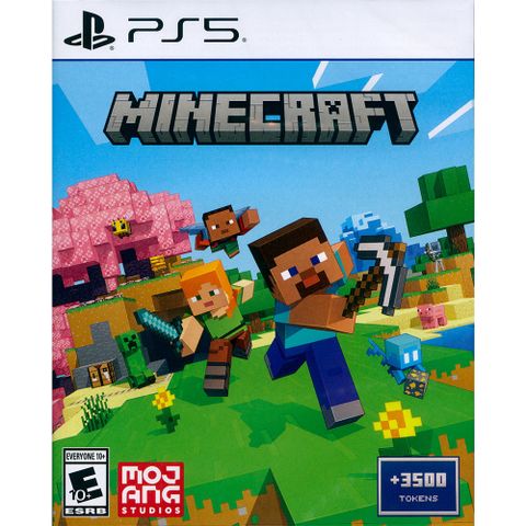 PlayStation PS5《我的世界+3500代幣 Minecraft +3500 TOKENS》中英日文美版