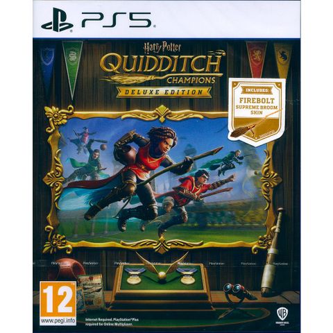 PlayStation PS5《哈利波特：魁地奇鬥士 豪華版 Harry Potter Quidditch Champ》中英日文歐版