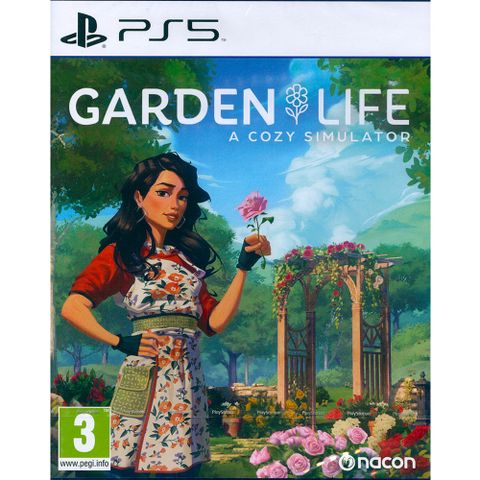 PlayStation PS5《花園生活 溫馨園藝模擬 GARDEN LIFE: A COZY SIMULATOR》中英日文歐版
