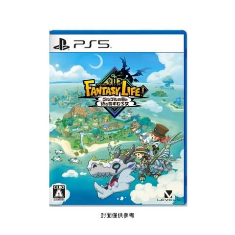 PlayStation PS5 奇幻生活i 轉圈圈的龍和偷取時間的少女 日版封面 支援中文 國際版