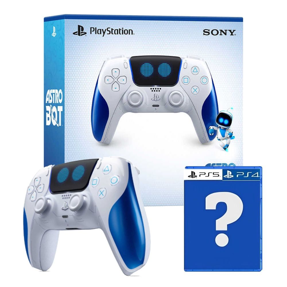 PlayStation PS5 Astro Bot 宇宙機器人特仕版無線控制器 台灣公司貨 x PS4/PS5遊戲自選