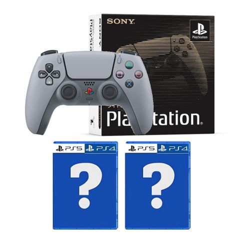 PlayStation PS5 DualSense 無線控制器－30週年限量版 台灣公司貨 x PS5/PS4隨機遊戲x2