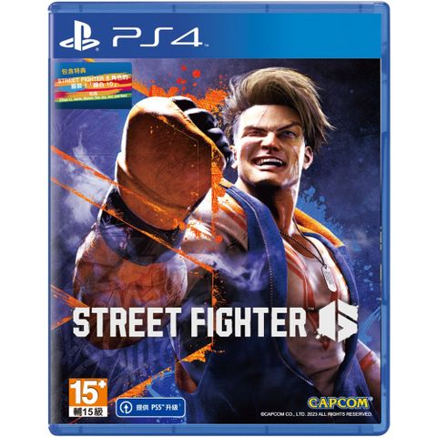 發售日︱2023-06-02【現貨】PS4《快打旋風6 Street Fighter 6》中文一般版