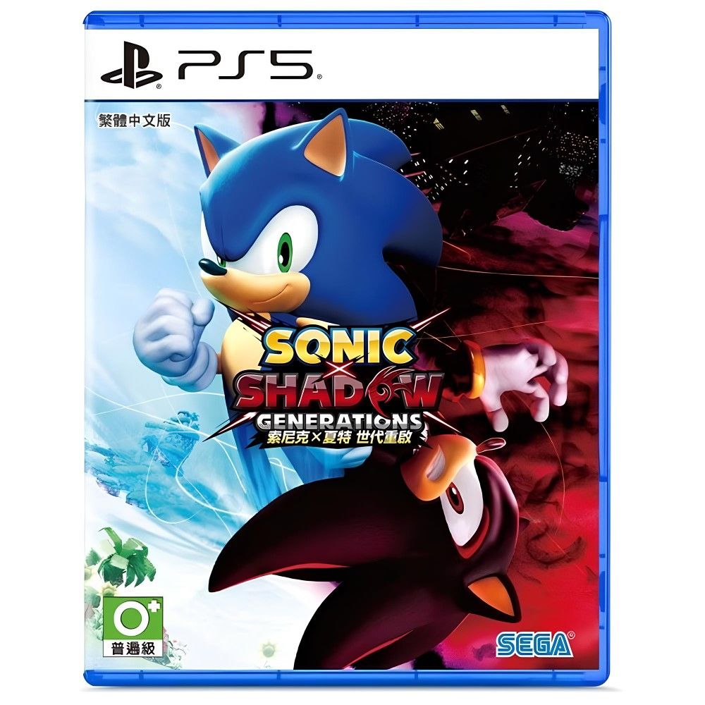 PlayStation PS5 索尼克夏特 世代重啟 Sonic X Shadow Generations 中文版 台灣公司貨 預計2024/10/25開始出貨