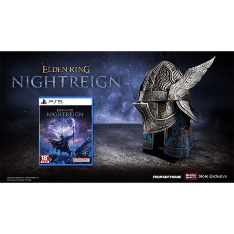 PS5《 艾爾登法環 黑夜君臨 + Wylder 頭盔 》中文一般版