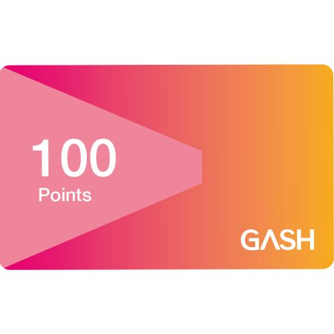 GASH【GASH點卡-100點】