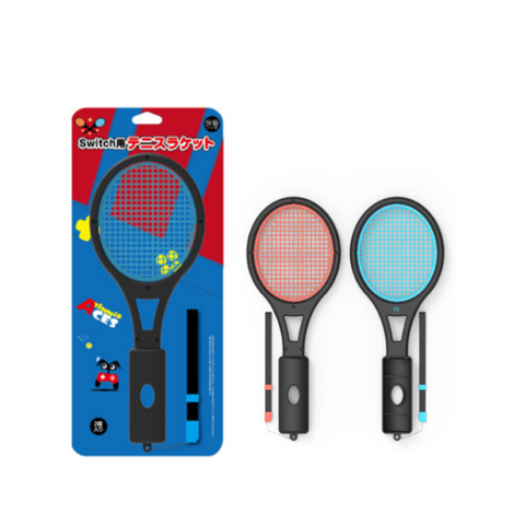 良值Switch 網球拍 紅藍色2入L149 瑪利歐網球 王牌高手可用