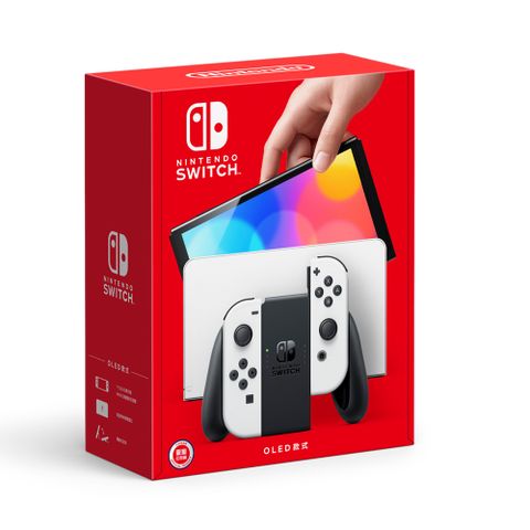 Nintendo Switch OLED 款式公司貨主機(白色)