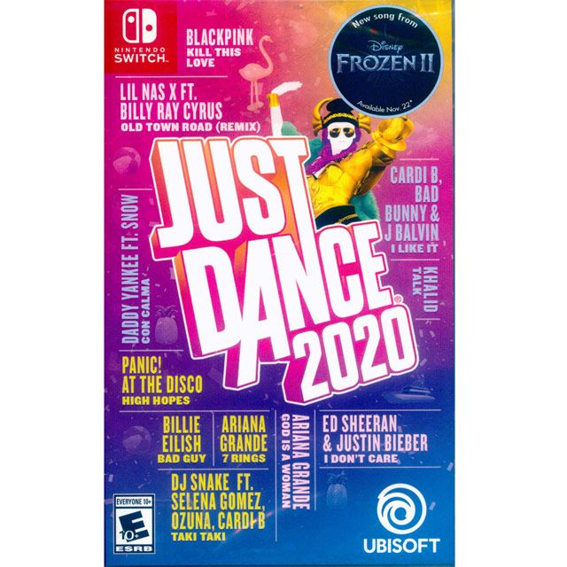 Nintendo 任天堂 收錄蔡依林-怪美的Switch遊戲 舞力全開 2020 Just Dance 2020 國際外盒版 支援中文