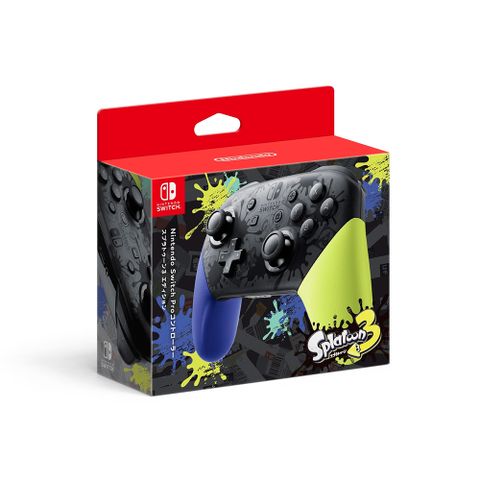 Nintendo Switch 斯普拉遁 3漆彈大作戰 Pro 無線控制器