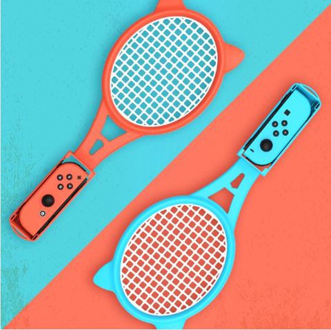【双紅】任天堂 Nintendo Switch 網球拍 貓咪網球拍＜內含兩組＞