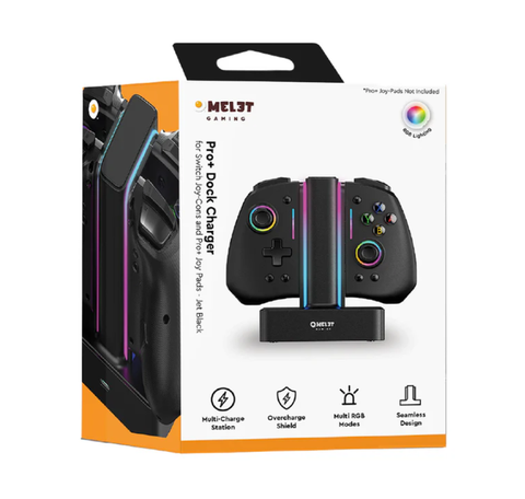 Nintendo 任天堂 NS Omelet Switch 專用 Gsminh Pro+充電座黑色