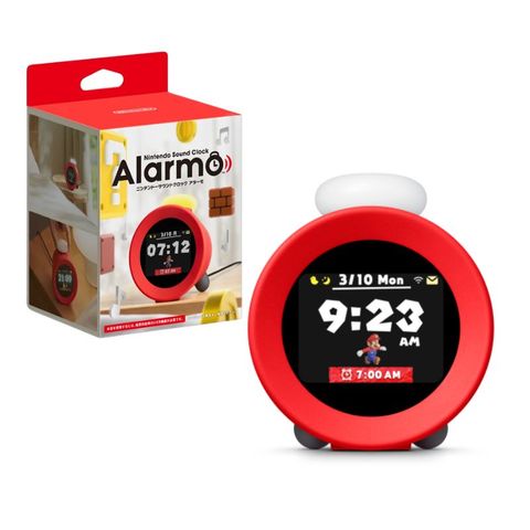 Nintendo 任天堂遊戲主題互動式鬧鐘 Sound Clock Alarmo