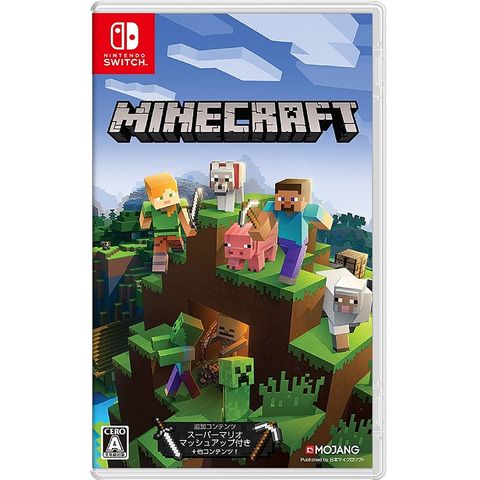 Nintendo 任天堂 NS 當個創世神Minecraft 日版 (可更新中文)