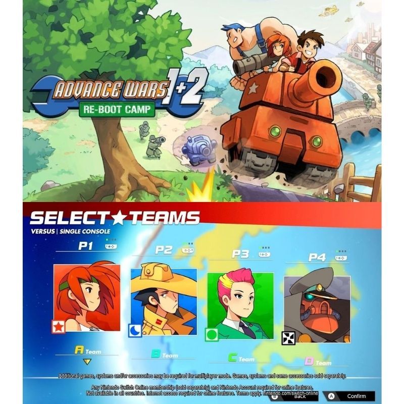 NS Switch GBA大戰1+2 重製版Advance Wars 英文版- PChome 24h購物