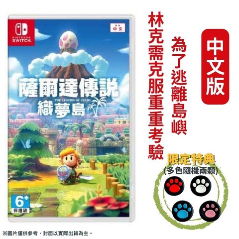 Nintendo 任天堂 Switch 薩爾達傳說 織夢島 中文版