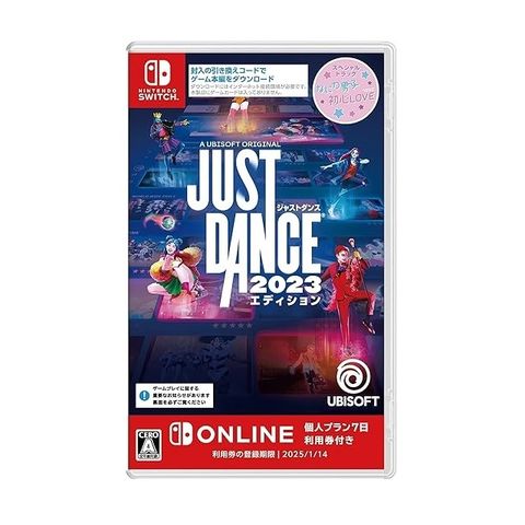 Nintendo 任天堂 Switch遊戲 舞力全開2023 Just Dance 2023盒裝序號 國際版 支援中文