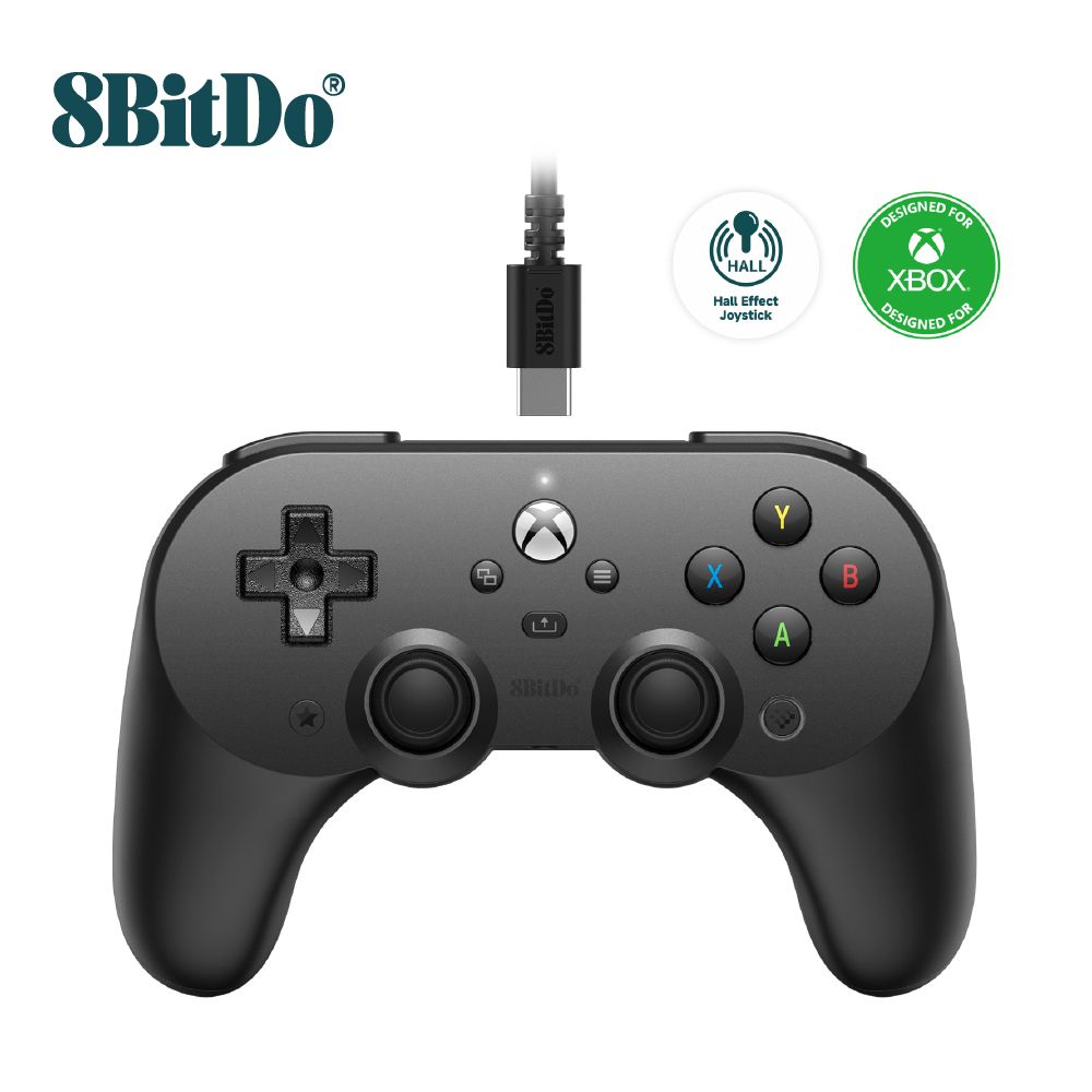 8BitDo Pro2 Xbox有線遊戲手把