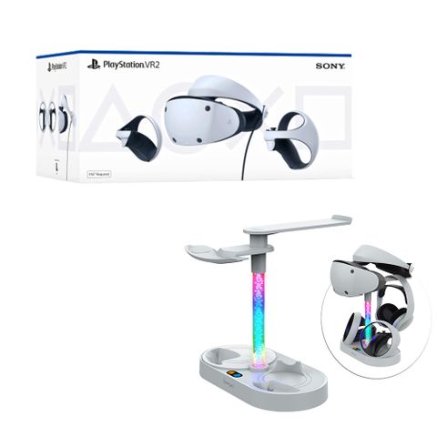 PS5 VR2 新一代虛擬實境 頭戴裝置 送多功能VR充電座
