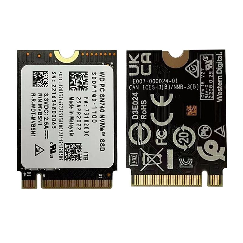 一體式掌機Steam Deck 專用2230 1TB SSD硬碟WD SN740 - PChome