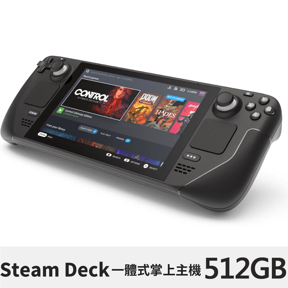 美品】steam deck 512GB SSD-