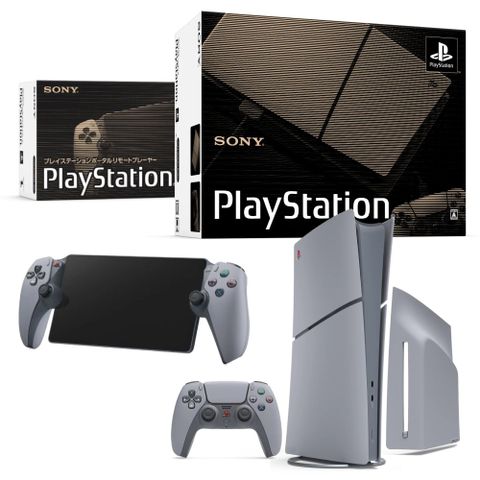 PlayStation PS5 Slim 數位版－30週年限量版組合包 x Portal－30週年紀念版 台灣公司貨