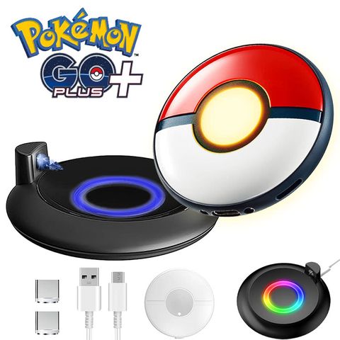 Pokemon GO Plus+ 寶可夢睡眠精靈球【精靈球+專用水晶殼+專用充電座】(贈隨機特典)