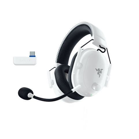 Razer BlackShark V2 Pro 頭戴無線雙模電競耳機-白(PlayStation Licensed)