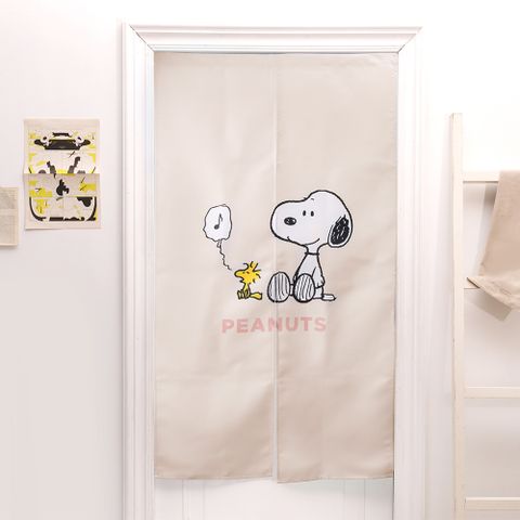 Peanuts史努比長門簾-正版授權 SNOOPY日式門簾 85X150cm