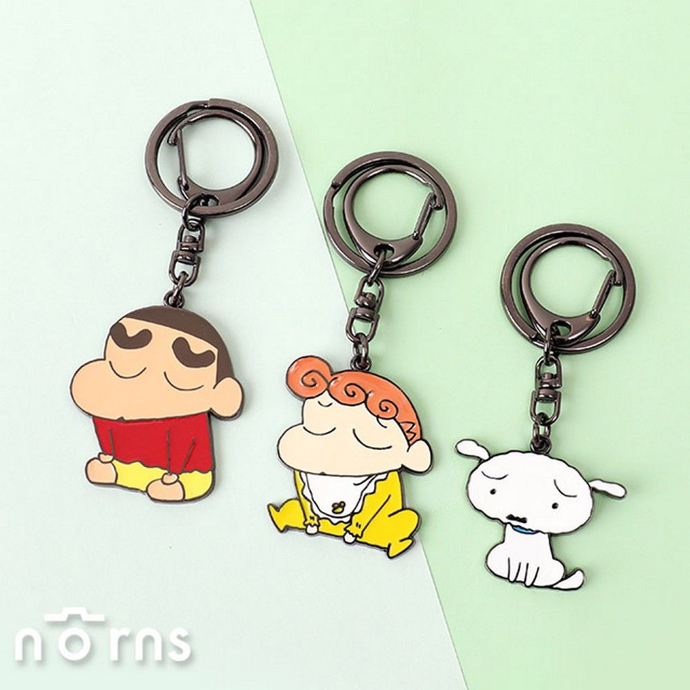  蠟筆小新被罵了鑰匙圈-正版授權 Crayon Shin Chan 公仔吊飾 小葵 小白反省中