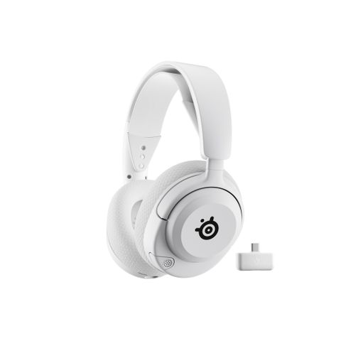 SteelSeries 賽睿 Arctis Nova 5無線電競耳機麥克風-白(PS版)