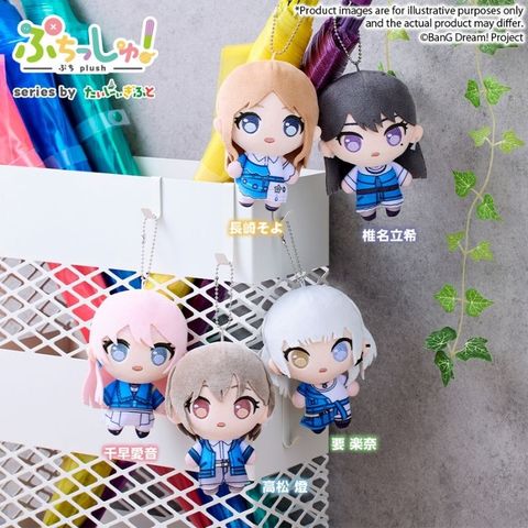 武士道BanG Dream MyGO Puchish! Q版絨毛玩偶娃娃 分售 高松燈/千早愛音/要樂奈/長崎爽世/椎名立希