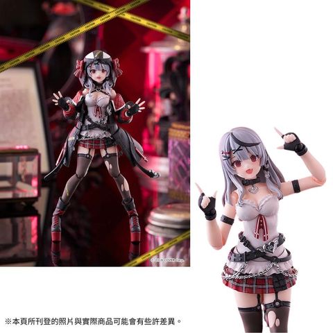 GSC Figma Hololive 虎鯨 沙花叉克蘿耶 可動公仔