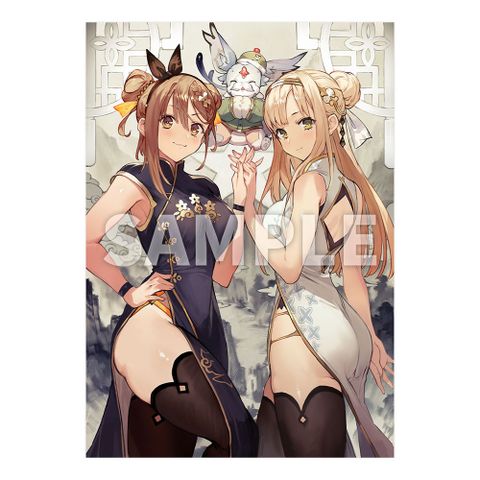 光榮 KOEI《 萊莎的鍊金工房 2 ∼失落傳說與秘密妖精∼ 布質掛軸 - 萊莎的鍊金工房2 》台灣公司貨