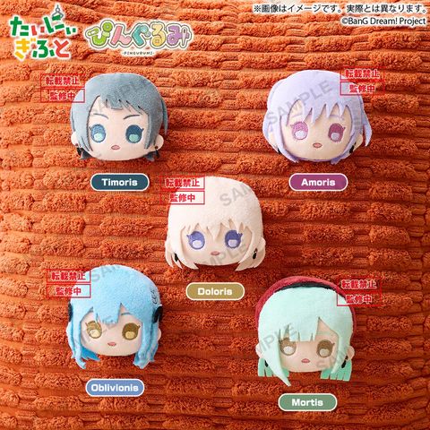 武士道 BanG Dream Ave Mujica Q版大頭別針 五款分售 三角初華/若葉睦/八幡海鈴/祐天寺若麥/豐川祥子